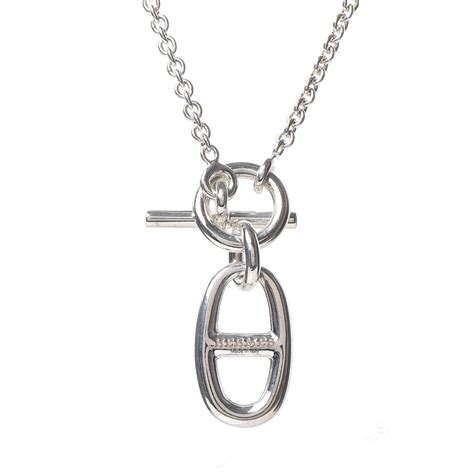 hermes chaine d'ancre ring silver|chain d'ancre long necklace.